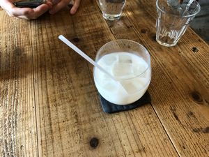 Rice milk at Harukucchii in Fujisawa