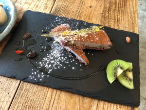 Chocolate cake at Harukucchii in Fujisawa