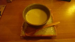 Tofu cream at Harukucchii in Fujisawa