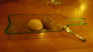 Soy chocolate ice cream at Harukucchii in Fujisawa