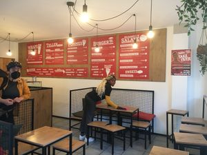 Inside venue at Veggie Bros - Juliuspromenade in Wurzburg