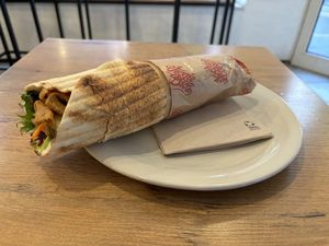 Vegan Vöner Wrap   at Veggie Bros - Juliuspromenade in Wurzburg