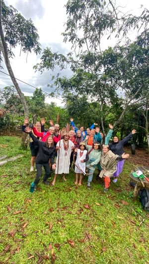 Spending time with our Indigenous friends in the Amazon of Peru at Unruly Travel Group Trips - Montreal in Montreal