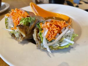 Fresh Rolls #Veganuary at Lotus Seed Vegan in Vancouver