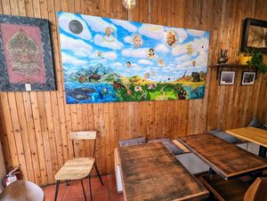 Yum factor 10. at Lotus Seed Vegan in Vancouver