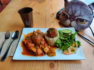 Ragu  at Lotus Seed Vegan in Vancouver