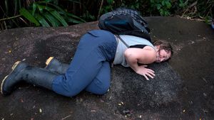 Connecting with the sacred rock drawings in Peru at Unruly Travel Group Trips - Berlin in Berlin