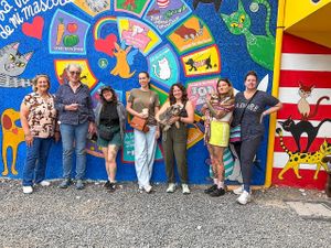 Spending the day with a local street dog rescue group in Guatemala at Unruly Travel Group Trips - Berlin in Berlin