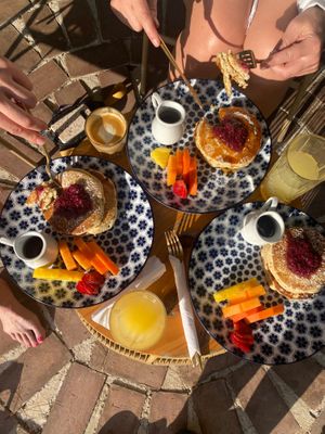Vegan breakfast in Guatemala at Unruly Travel Group Trips - Berlin in Berlin
