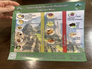  at Tallarin Verde Peruvian Restaurant in Blairsville