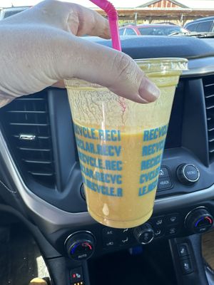 Mango 🥭 Lassi   at Sweet Peaces in Flint