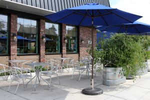 Heirloom tomatoes grown on our patio by Eden's Garden Club, Monroe, MI at Public House in Monroe