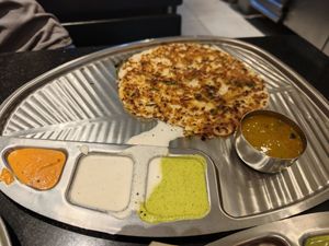 Utthapam at NK Arya Bhavan - South Indian Pure Vegetarian Restaurant Brussels in Brussels