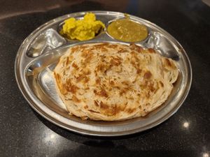 Parotha at NK Arya Bhavan - South Indian Pure Vegetarian Restaurant Brussels in Brussels