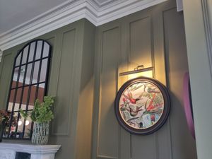 Gorgeous decor at Ffarm Hall in Abergele