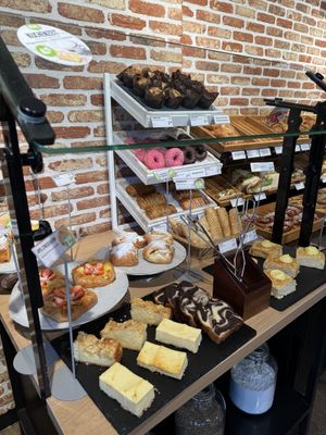 Plenty of sweet and savory options with vegan labels  at BackWerk in Moers