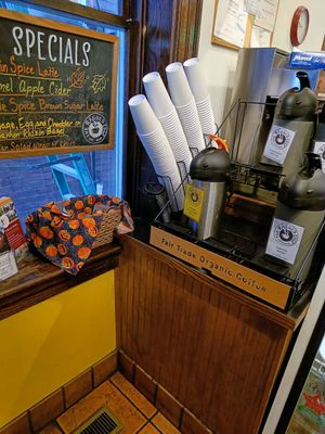 Batch brew and a perk on the menu at Ragged Edge Coffee House in Gettysburg