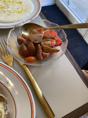 Winter tomatoes   at Martini House in Copenhagen