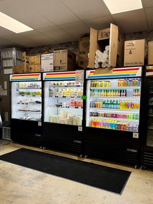 Cooler at Brooklyn Bagel & Deli in Atlanta