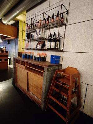 Interior at Umamido Ramen & Sushi Bourse in Brussels