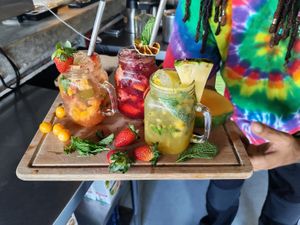   at Varuna Plant-Based Food & Juice Bar in Puntarenas