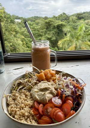   at Varuna Plant-Based Food & Juice Bar in Puntarenas