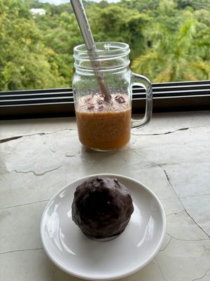   at Varuna Plant-Based Food & Juice Bar in Puntarenas