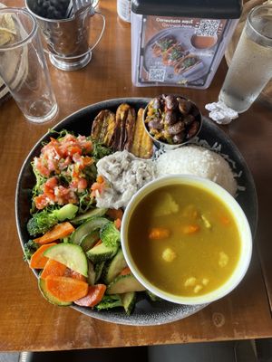   at Varuna Plant-Based Food & Juice Bar in Puntarenas