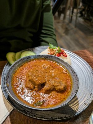 Shiitake rendang at Roti King Edinburgh in Edinburgh