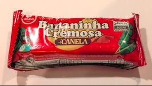 Bananinha Cremosa +Canela (Banana candy with cinnamon from Brazil) at Passport Sweets in St Augustine