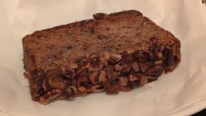Vegan banana but bread at The Kookaburra Coffee in St Augustine