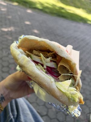 Veganer Seitan-Döner   at Best Döner Pizza in Bad Sackingen
