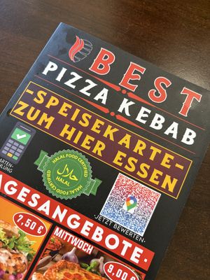 Speisekarte   at Best Döner Pizza in Bad Sackingen