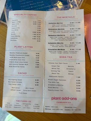  at Plant Bar - Coffee and Tea in Chattanooga