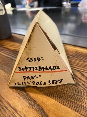 Wifi  at Nagataya in Hiroshima