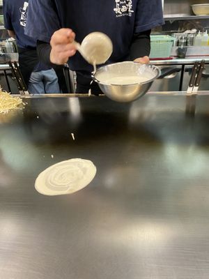 Pancake  at Nagataya in Hiroshima