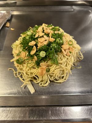 Vegan okonomiyaki   at Nagataya in Hiroshima