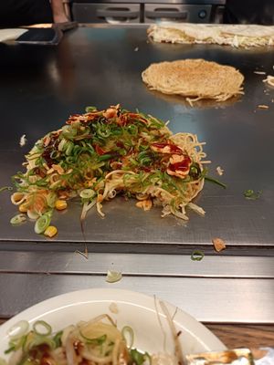Okonomiyaki G at Nagataya in Hiroshima