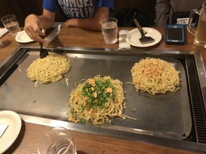 Vegan Okonomiyaki at Nagataya in Hiroshima