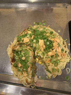 Vegan noodles at Nagataya in Hiroshima