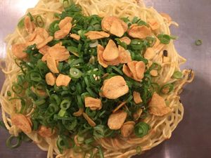 Vegan Okonomiyaki  at Nagataya in Hiroshima