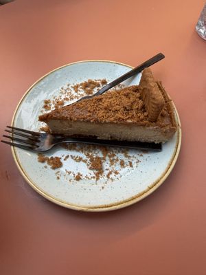 Speculoos cheesecake  at Tabi Loo Ixelles in Brussels