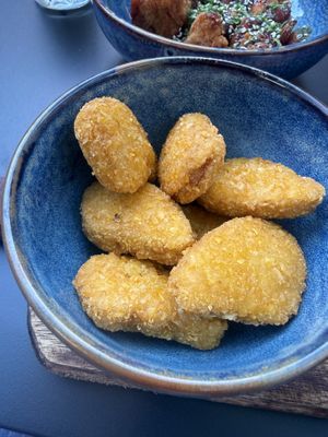 Nuggets as a starter, very crispy!  at Tabi Loo Ixelles in Brussels