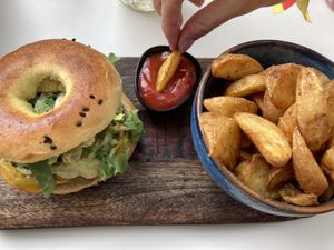 Beyond burger  at Tabi Loo Ixelles in Brussels