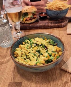 Cauliflower bowl at Tabi Loo Ixelles in Brussels