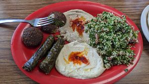  at Manna Mediterranean Grill in Evansville