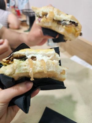 Focaccia veg at ZeroG - Gluten Free in Liguria