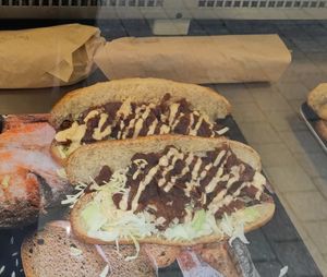 Sandwich au seitan façon kebab at Booggie in Bergerac