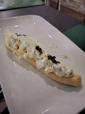 Marinera de ensaladilla at Xabre in Albacete