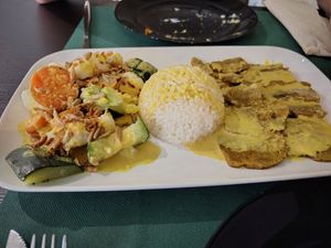 Seitan a la plancha at Xabre in Albacete